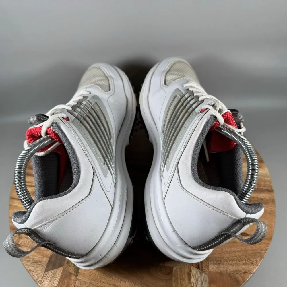 FootJoy FJ Fury Spiked‎ Golf Shoes Men's Size 8.5 M White Red 51100